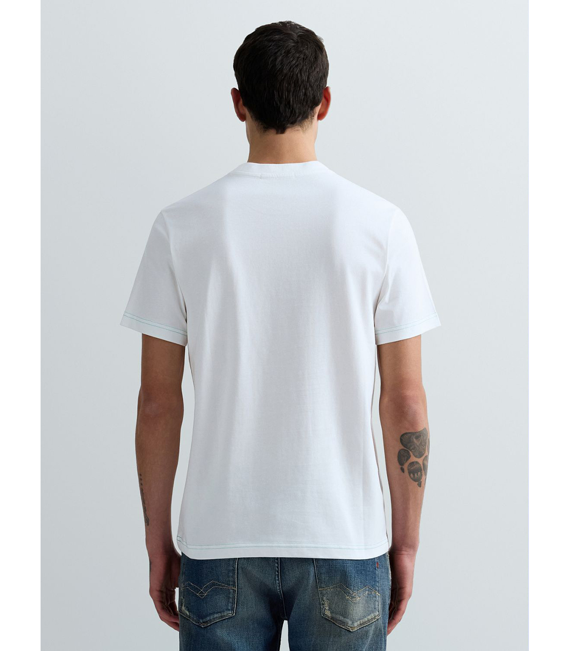 ヘビーコットンジャージーアイスバーTシャツ 詳細画像 ホワイト 3